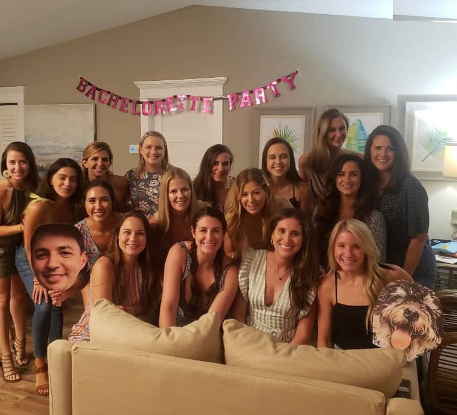 Indoor celebration